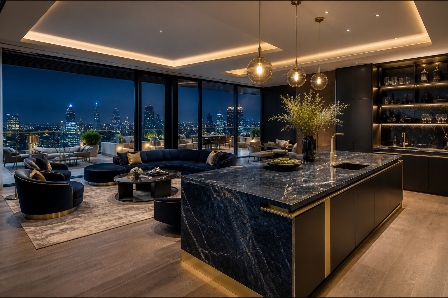 Suite avec terrasse — vue sur Paris